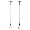 Lifactlab. Wire Hooks, Ceiling Hanging Hooks, Fall Prevention Wire Picture Rail Hanging Hardware, Adjustable Length, 1.5m X 2 (1.5m X 2)