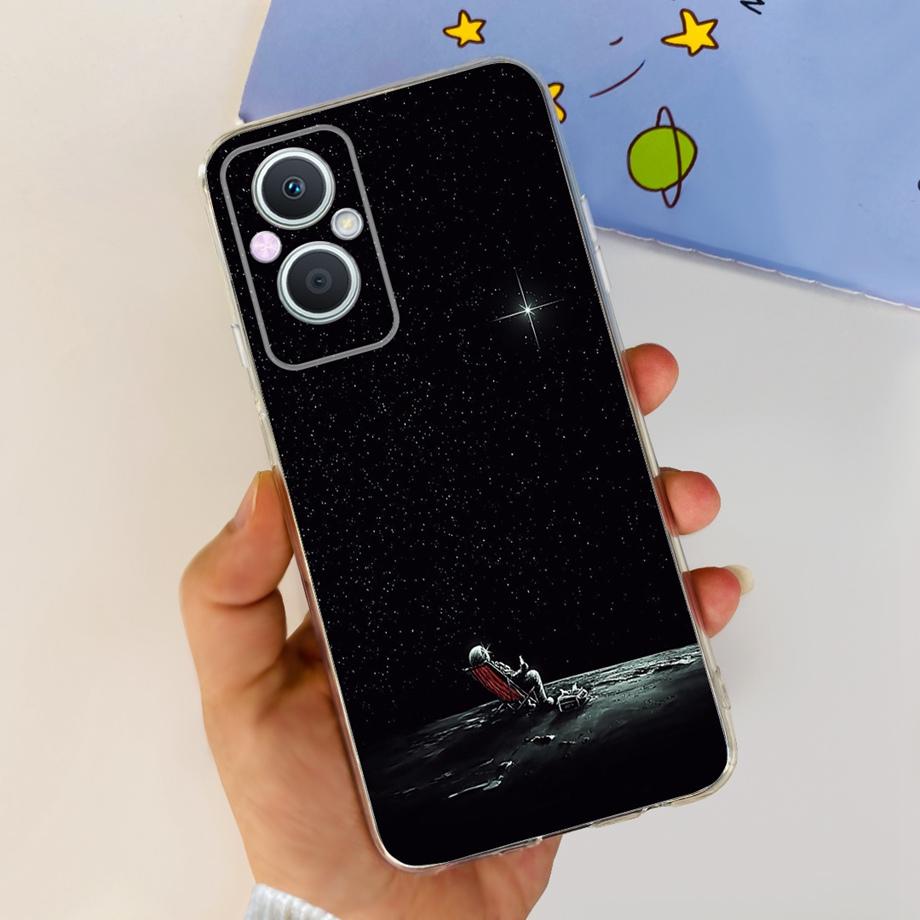 For OPPO Reno 8 Lite 5G Case Cover Reno 7 Lite Phone Bumper Silicone Soft TPU For Cover OPPO Reno8 Z Reno7 Z Fundas Capa