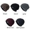 Men Women Fleece Lined Warm Thermal Ski Cap Beanie Hat Knitted Cap Skullies Hat