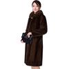 Autumn and Winter Imitation Mink Coat Women's Whole Mink Coat Long Women's Mink Coat Mink Fur Women's Winter