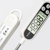 2Pcs Food Thermometer Waterproof Digital Thermometer with Long Stainless Steel Probe Backlit LCD Display Kitchen Tool for Cooking Grilling Baking