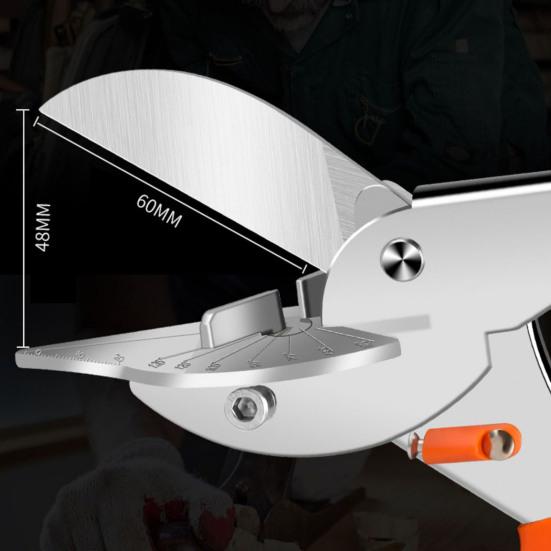 Ножницы для резки под углом с эргономичной ручкой, предохранительным замком, многофункциональная угловая резка