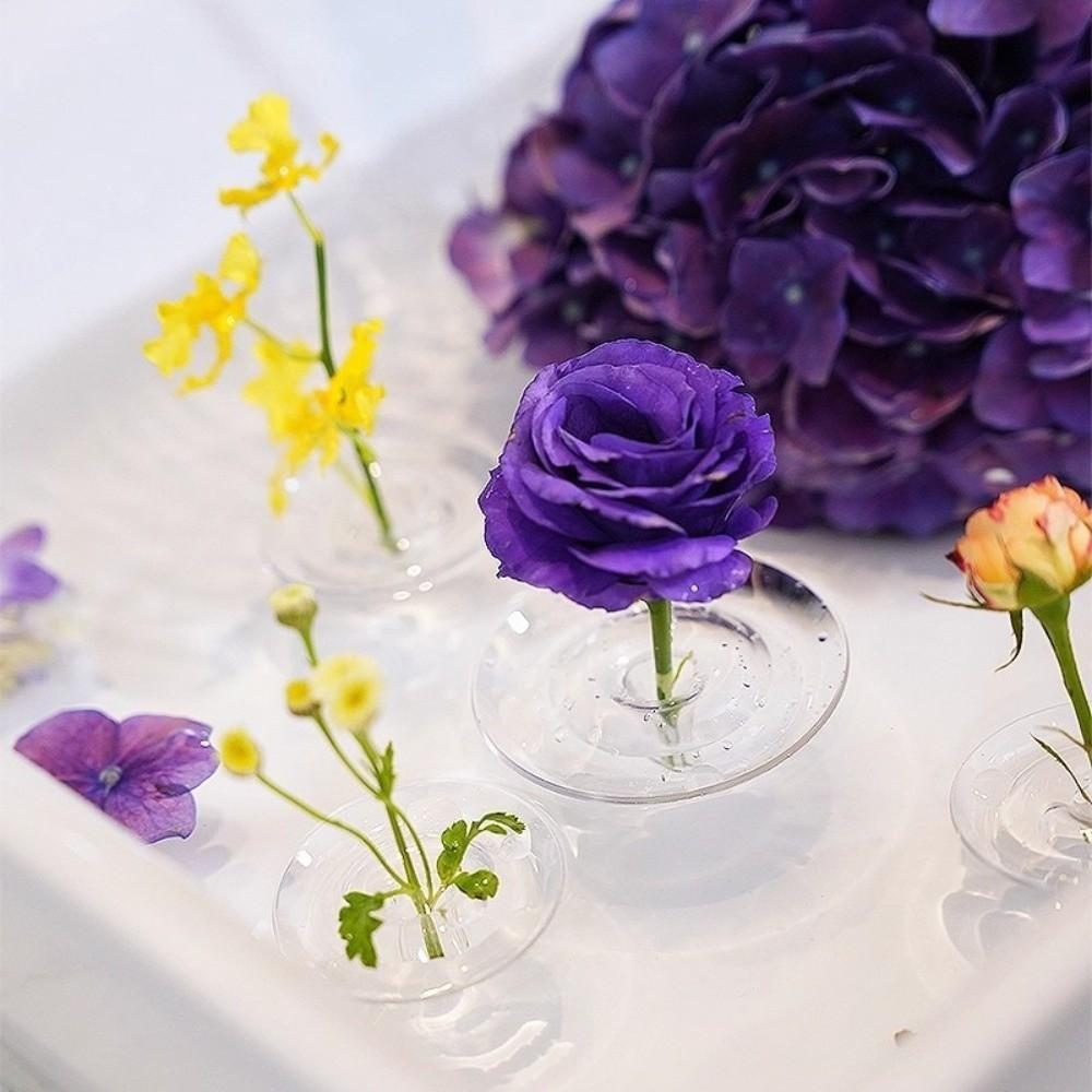 Flower Arrangement Floating Floral Arrangement Holder Flower Hydroponic Containers Stem Holders