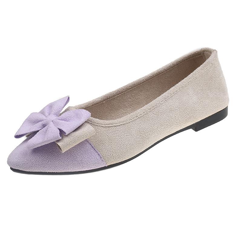 Женщины Девочки Твердые Большие Размеры Слипоны Плоские Мелкие Комфортные Повседневные Одиночные Туфли С Цветочным Принтом