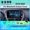 Автомагнитола Andorid 14 Carplay Auto Для Mitsubishi Eclipse Cross 2018 2019 2020 Мультимедийный Видеоплеер Навигация GPS 2din Стерео