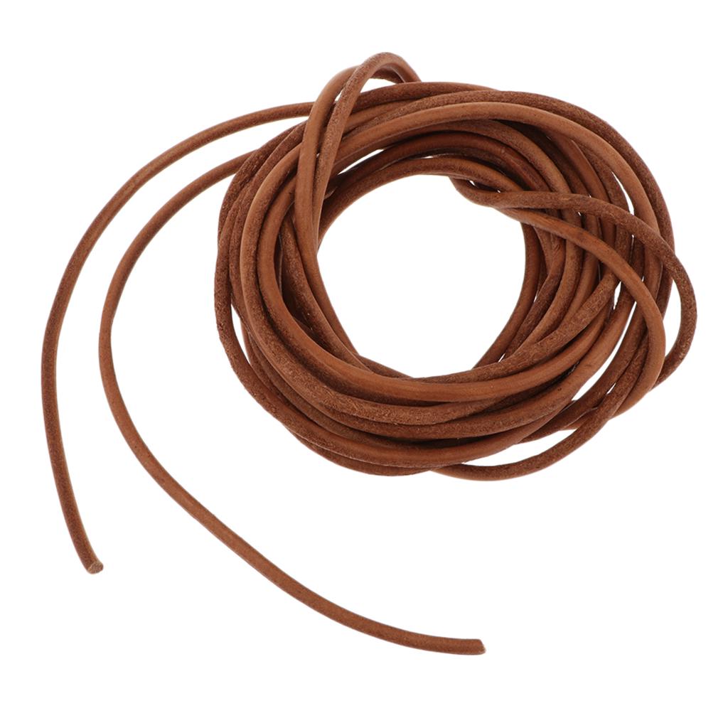 5 метров кожаный ремешок-шнур для изготовления ювелирных изделий из ниток, браслетов своими руками 1 мм