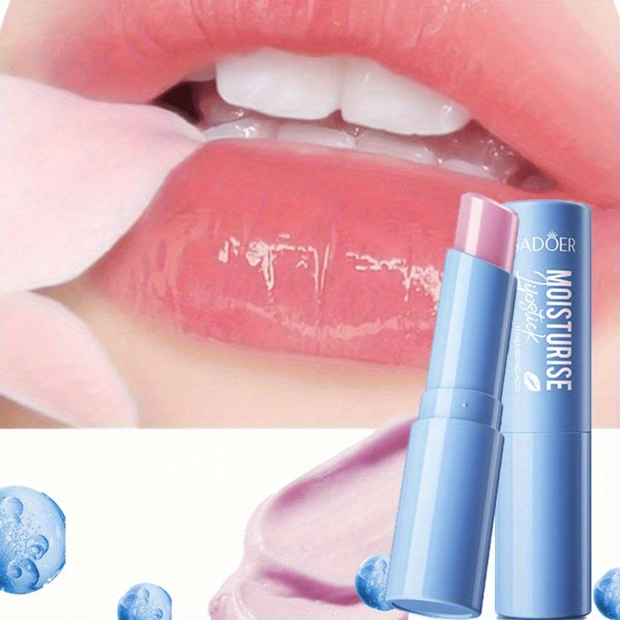 1pcs Hyaluronic Acid Lip Balm, Deep Hydration and Moisturizing, Suitable for All Seasons, Nourishes Lip Skin