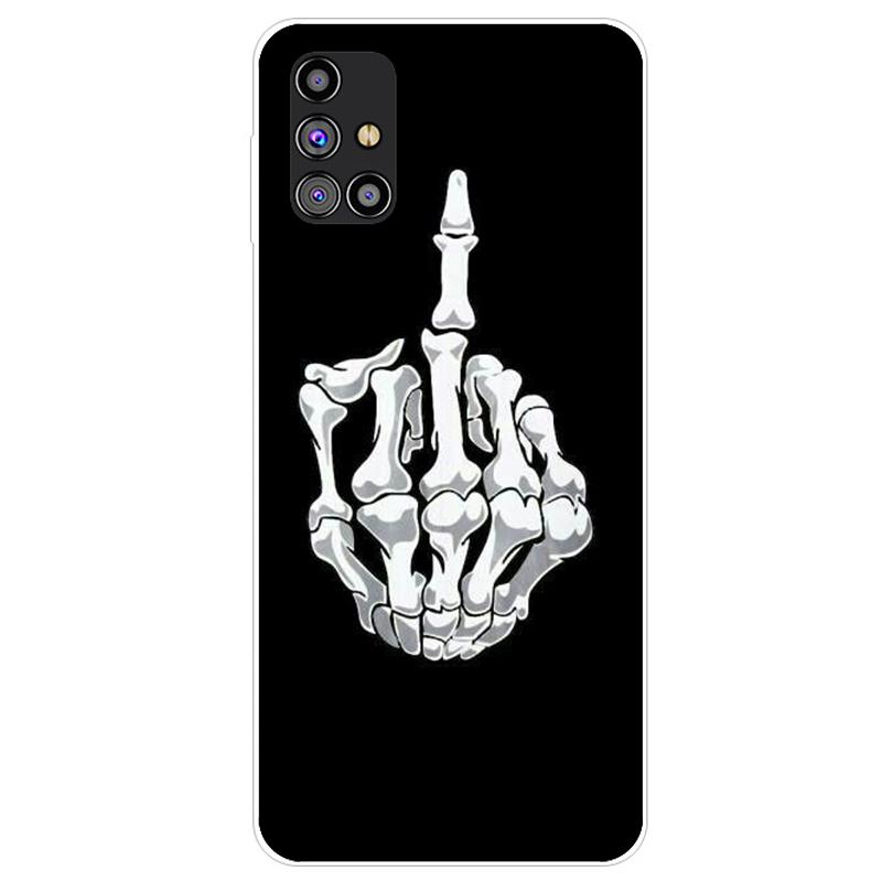 Чехол для телефона Samsung M31s Мягкий силиконовый чехол TPU для Samsung Galaxy M31s Чехол M31 SM 31S GalaxyM31 Бампер Coque