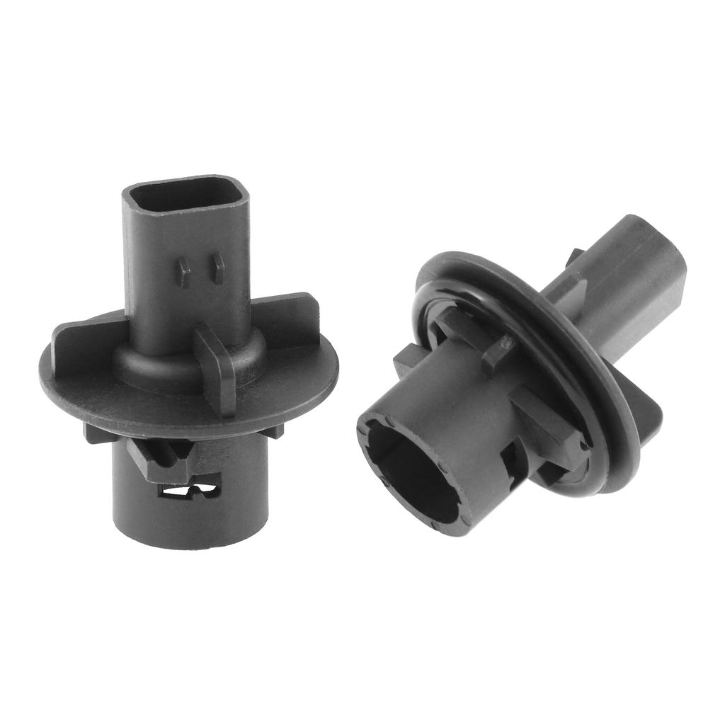 2pcs 2 Pin Car Side Indicator Lamp Bulb Holder Fit For Land Rover Discovery 2 XBP100180 Plastic & Metal Aftermarket Replacement