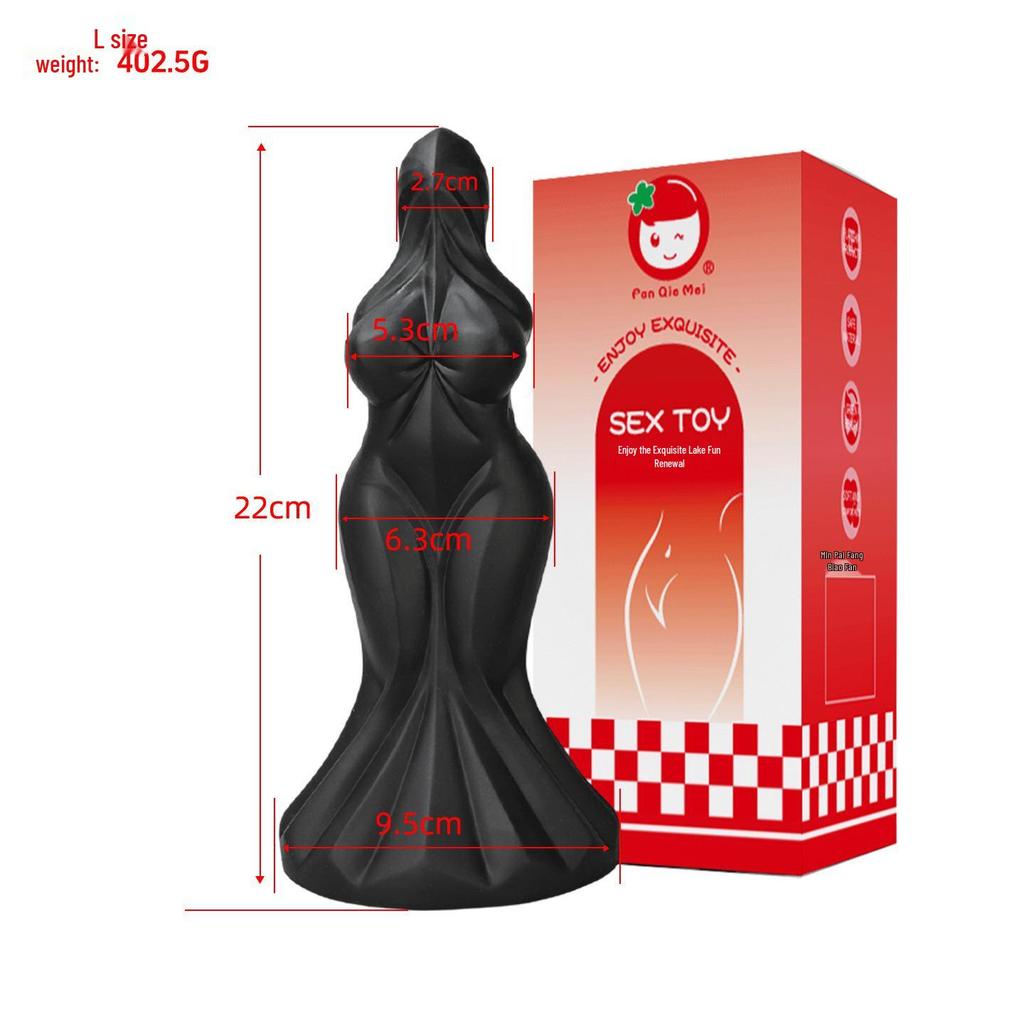 Силиконовый мастурбатор двойного назначения для всех полов