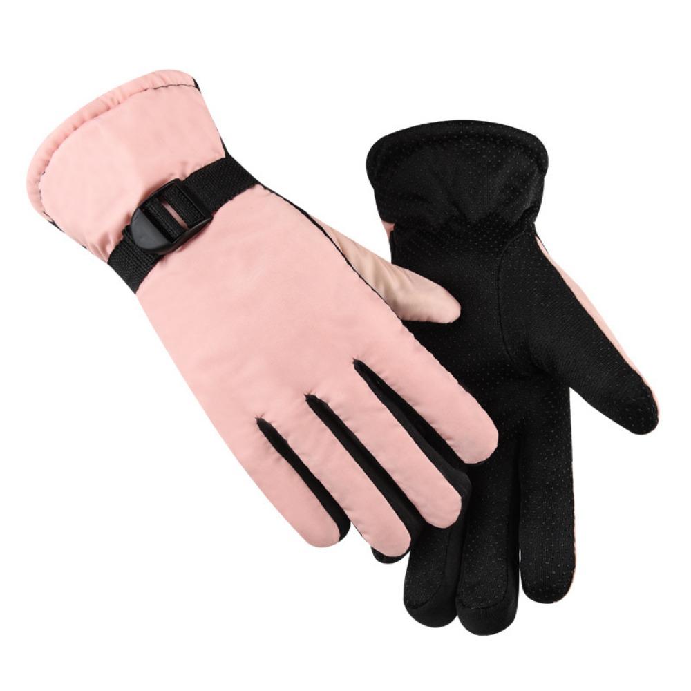 Перчатки Мужские Зимние Теплые Флисовые для Катания на Электромобиле Утепленные Мотоциклетные Ветрозащитные Водонепроницаемые Противоскользящие Перчатки Мужские