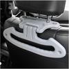 Practical Car Coat Hangers Safety Auto Storage Hooks Holder Rack Clothes Drying Rod  Car Seat