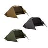 Thous Winds Easy To Set One Pole Suitable for 4 Small Mountain 15D Water Pressure Resistance Inner Tent and Outer Tent Sold Separately Tent, Solo,