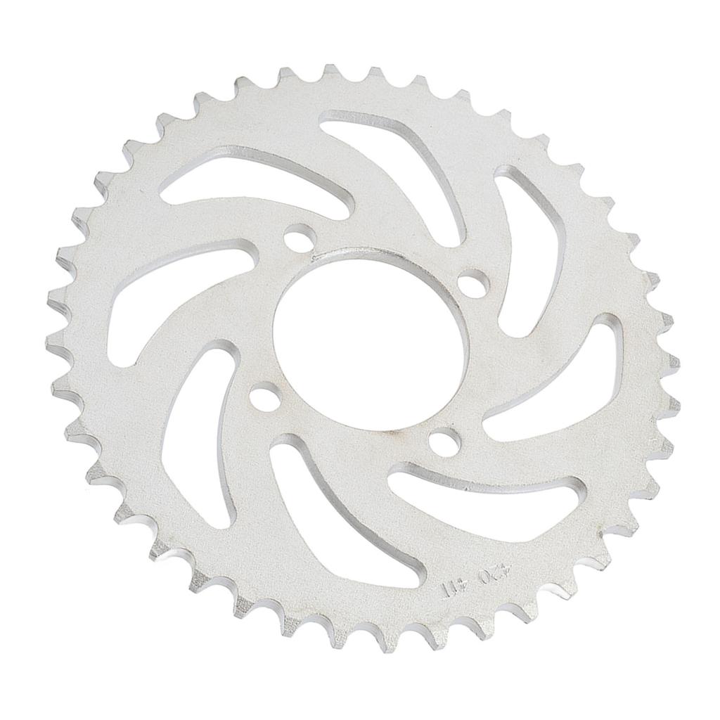 420 41T Задняя Звездочка Сталь Устойчивость к Коррозии Задняя Звездочка Цепи для Самодельного Карта, Квадроцикла, Легкого Мотоцикла