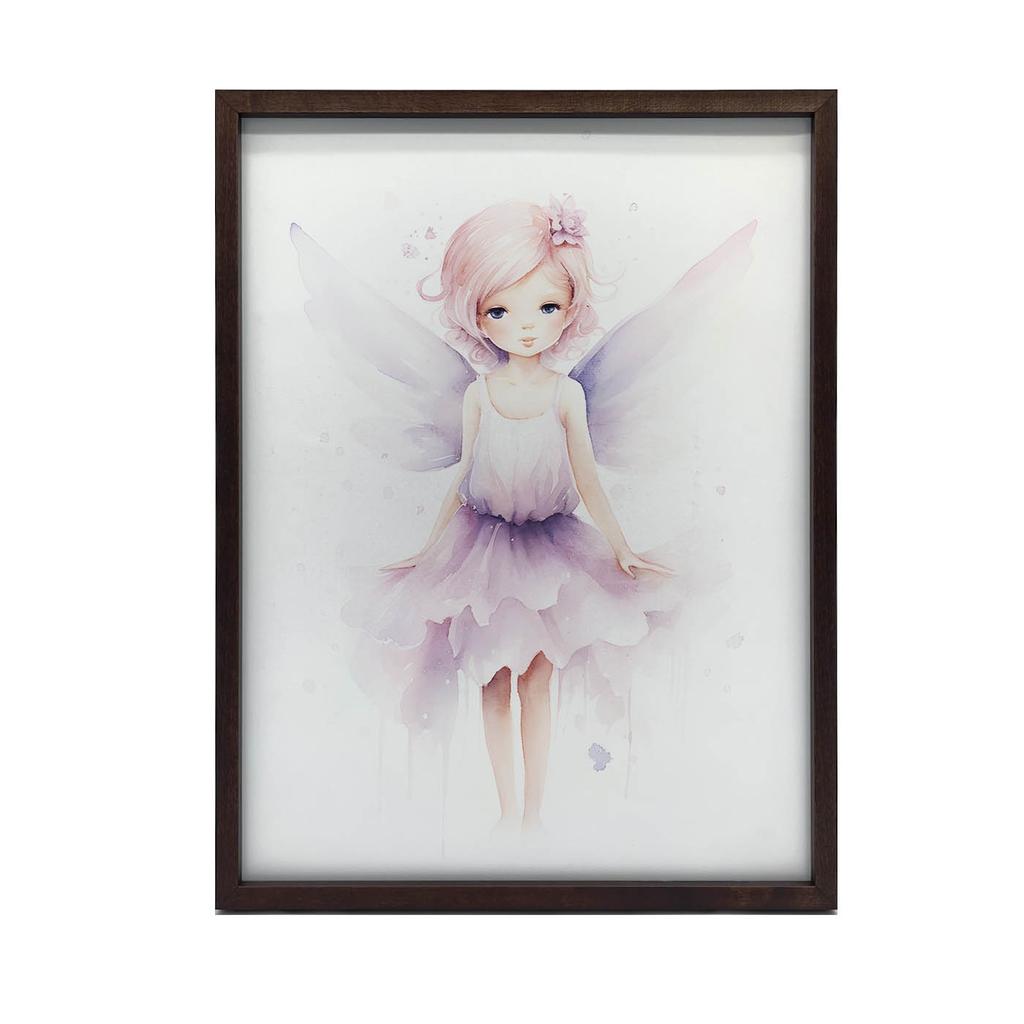 Magiczna Elfowa Wróżka Magiczna Elfowa Wróżka, 30X40 Cm, Rama Aluminiowa Złota, Papier Matowy 230 Gsm