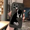 Чехол для телефона Carcasa Funda Для iPhone 17 Pro Max Air 16 15 14 13 Pro Max 15 16 Pro 15Plus Ужасы Аниме Девушка Чехол