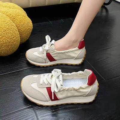 Кроссовки на большой подошве-платформе, черно-белые, спортивная обувь для женщин, зеленые, женские, теннисные, винтажные, известного бренда, люксовые, на каждый день