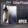 5 шт. Защитное стекло для экрана закаленное для OnePlus 13 12 11 10 9 8 Ace 3 2 Pro 1+ HD Clear Защита от царапин с набором для легкой установки