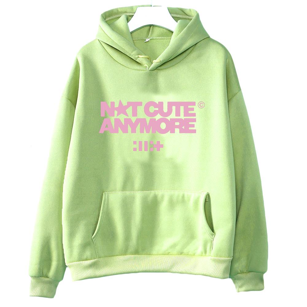 Толстовки с альбомом ILLIT 'Больше не милые' Толстовка женской группы ILLIT Корейская мода Женская Мужская одежда С длинным рукавом Повседневные Толстовки Y2K