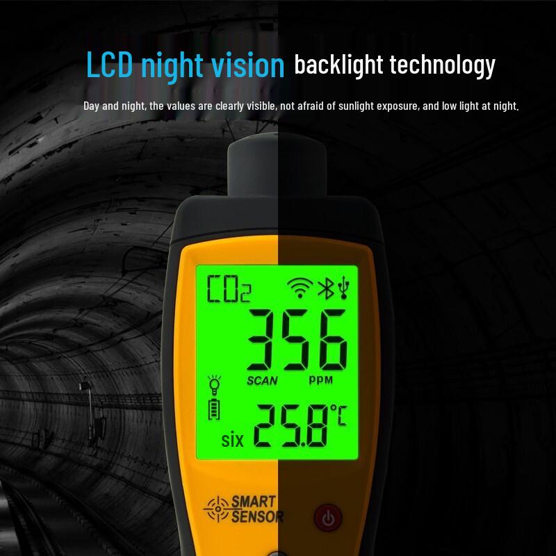 Sima AR8200 Handheld CO2 Gas Detector