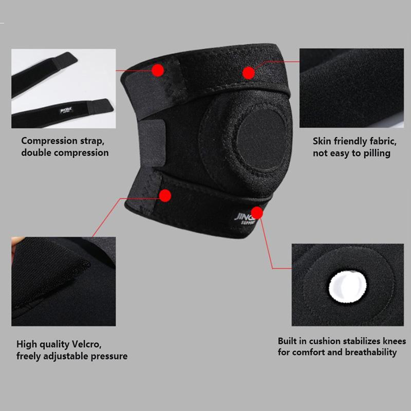 1Pcs Compression Knee Pads Knee Support Brace Sports Workout Protective Gear