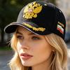 Unisex Caps Russian Double-Headed Eagle Flag Emblem Embroidery Baseball Cap For Men Women Casual Outdoor Sports Hat Cap