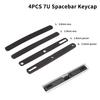 4 шт. 7U Колпачки для клавиш пробела Механическая клавиатура Колпачки для клавиш пробела Звукоизоляционная пена Шумопоглощающий хлопок Бесшумные инструменты