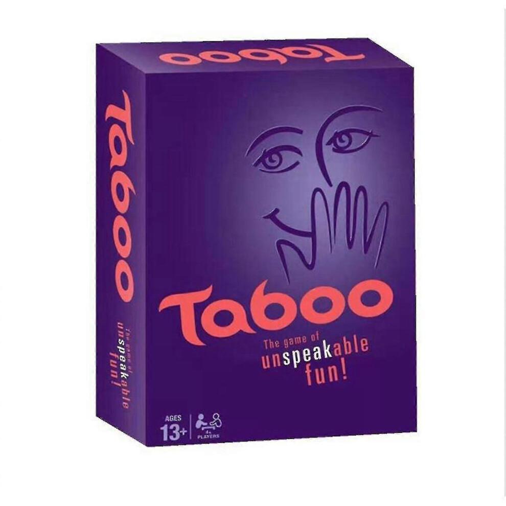 Taboo Game Classic Hourglass Timing Family Board Game