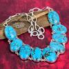 Wonderful Tibetan Turquoise Gemstone Handmade Necklace, 925 Solid Sterling Silver Necklace Adjustable Chain Necklace