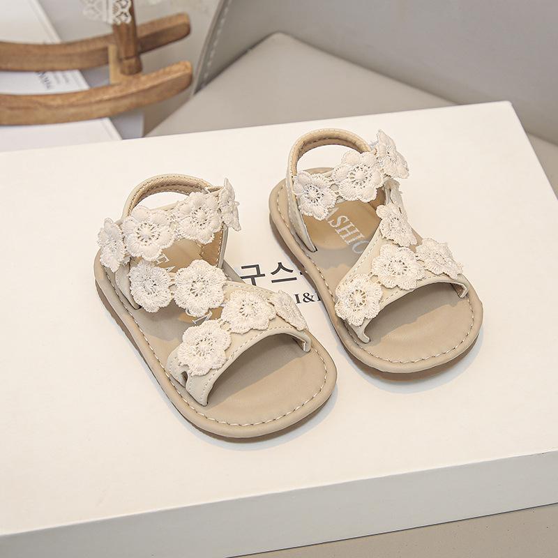 2026New summer styles for baby girls: summer sandals, infant and toddler walking shoes, cute princess shoes for girls, children's shoes