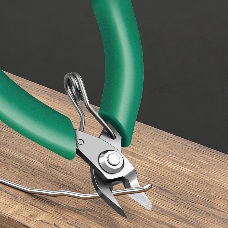 Мини-плоскогубцы ручной работы 4,5 дюйма для DIY-проектов, прочные, для резки проволоки и рукоделия