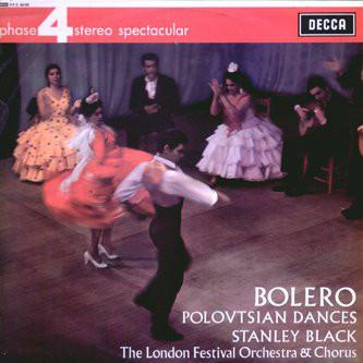 LP Пластинка STANLEY BLACK, THE LONDON FESTIVAL - Болеро / Половецкие пляски PFS4048 Decca UK Классика Б/У