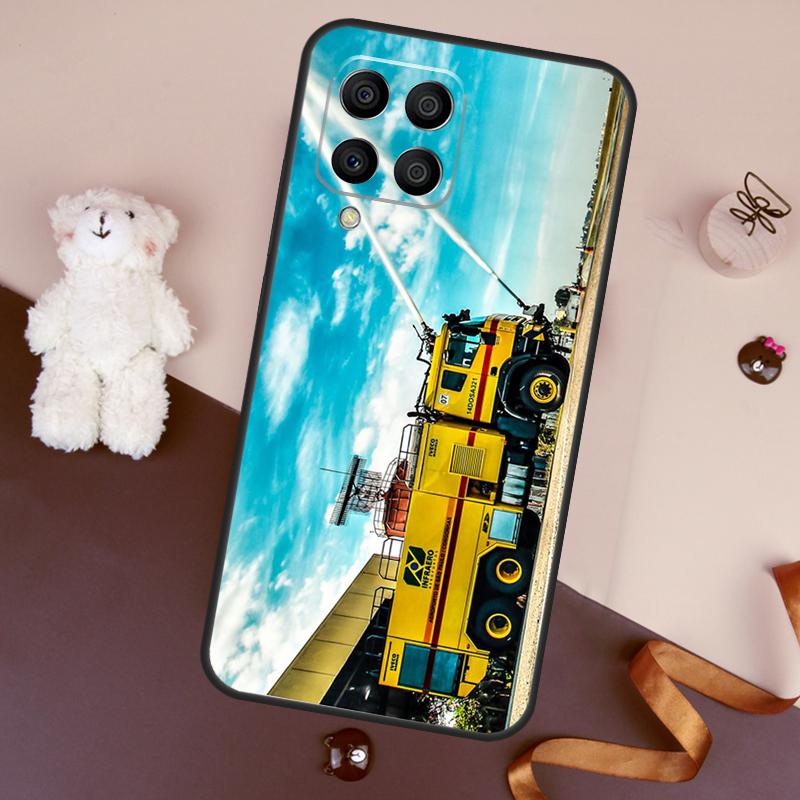 Fire Truck Case For Samsung Galaxy M13 M54 M34 M14 M56 M36 M16 M31 M11 M53 M12 M32 M52 M35 M55 M15 M06