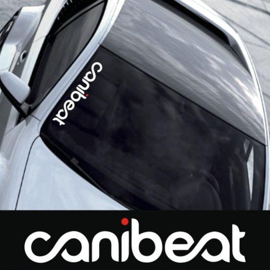 Прохладный Canibeat автомобиля переднее лобовое стекло наклейка окна авто наклейка мотоцикл декор