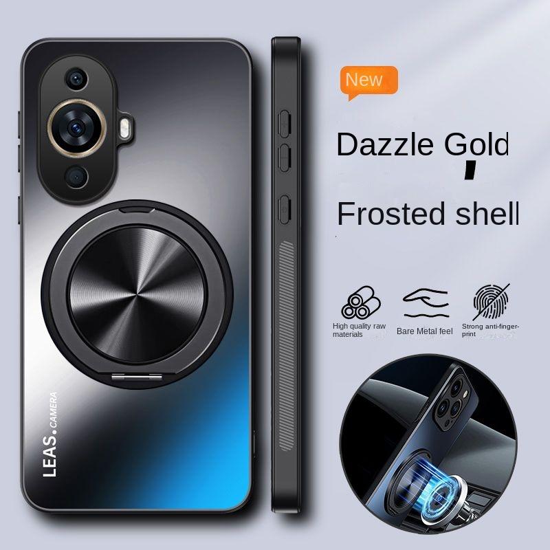 Для Huawei Nova 11 Pro Чехол Твердый Матовый С Кольцом-Подставкой Магнитный Защитный Чехол-Накладка Для Nova 13 12 11 10 9 8Pro 9Se