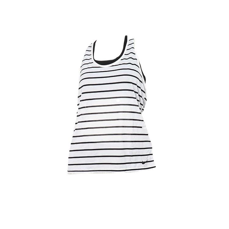 Nike Быстросохнущий дышащий топ без рукавов для женщин, белый 831258-101