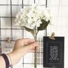 Искусственный цветок гортензии, искусственная невеста, держащая цветок, декоративный настенный цветок для украшения свадьбы на День матери