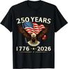250-летний Юбилей США Патриотический Орел 250-й 4 июля 2026 Подарок Унисекс Футболка