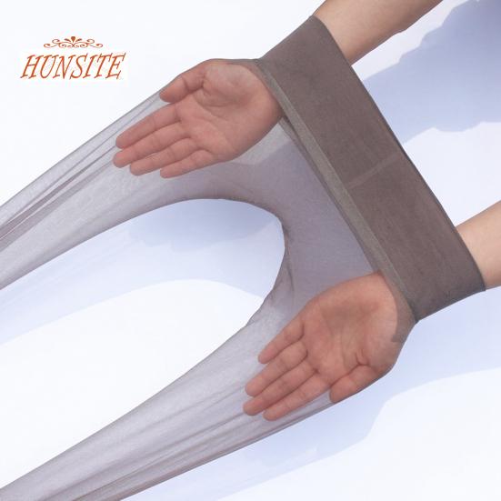 Колготки Прозрачные чулки Женские бесшовные колготки Ультратонкие нейлоновые колготки Сплошной цвет Гладкие прозрачные чулки Женские колготки с низкой талией