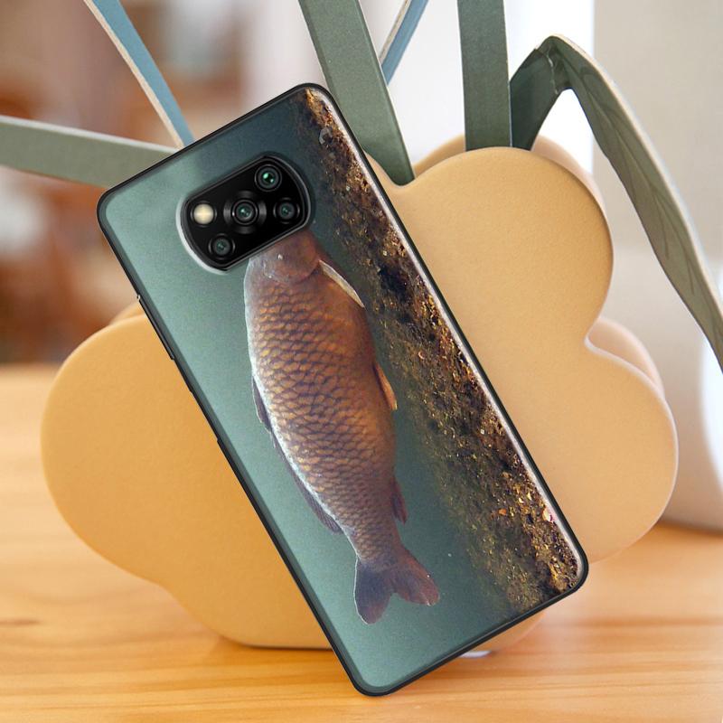 CARP FISH FISHING For Xiaomi Mi 10T 11T Pro Mi 11 Lite Case For POCO M3 Pro M4 F3 X3 GT X3 Pro Phone Shell