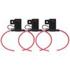 Manual Reset Fuses Blade Circuit Breaker Fuse Holder For Boat Truck SUV New