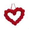 Рождественская гирлянда Реквизит для мероприятий Фоновые украшения Гирлянды в форме сердца Праздничное украшение для