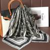 New Silk Shawl Square Scarf for Women Neckerchief Female Headband Hair Wrap Print Ladies Foulard Fashion Hijab Bandana