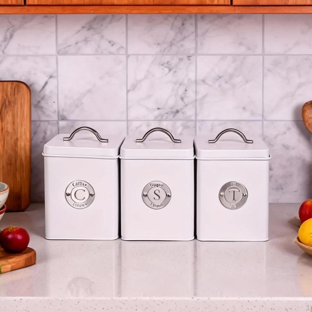 3 шт. контейнера для хранения продуктов, металлические банки, органайзеры для бутылок, кухонные контейнеры для дома