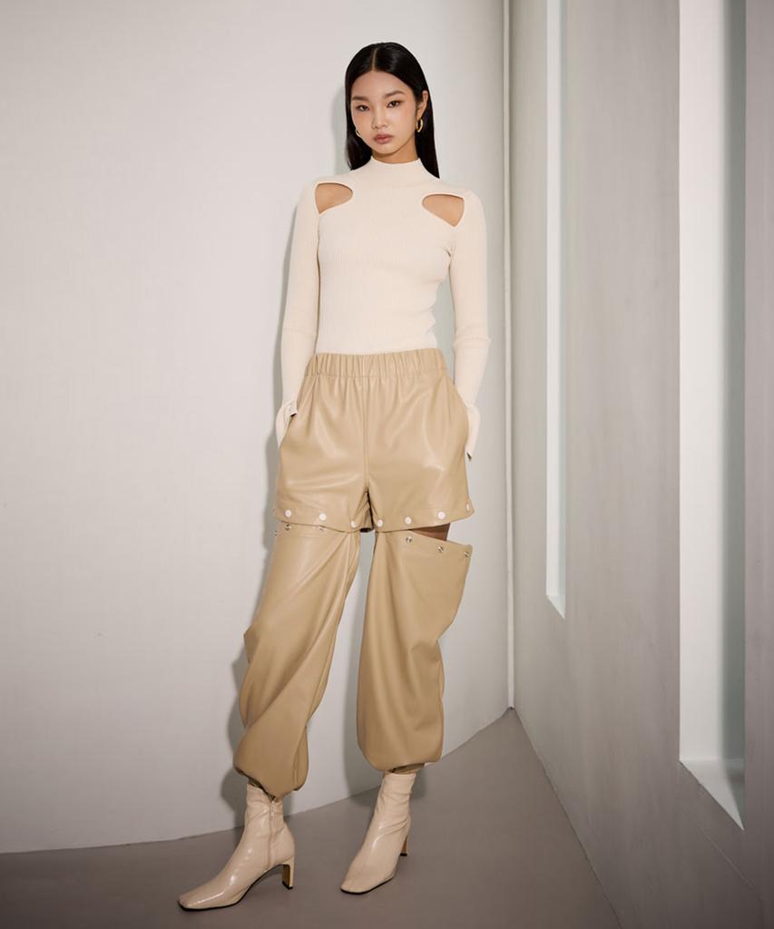 TOPGIRL Multiple Way Snap Button Pants_T226Bt701