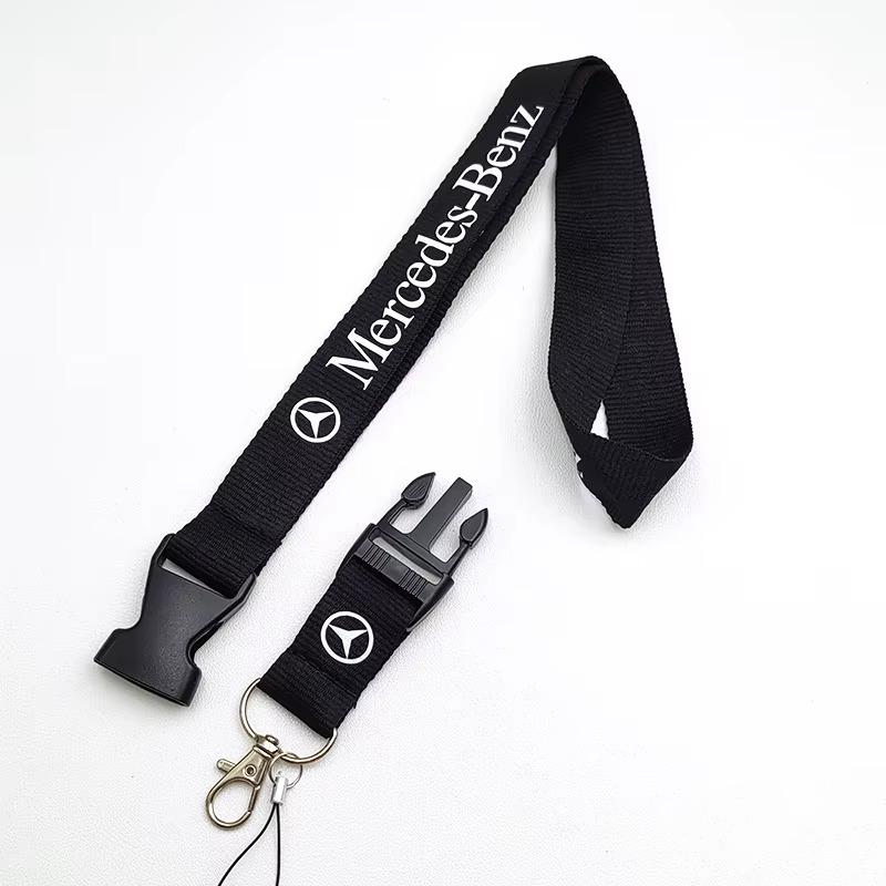 XKD1 Benz Lanyard Keychain For Mercedes AMG W203 W204 W205 W212 W246 A B C E CLA GLA GLC CLE GLS Class Interior Mouldings GBSJGS-BA