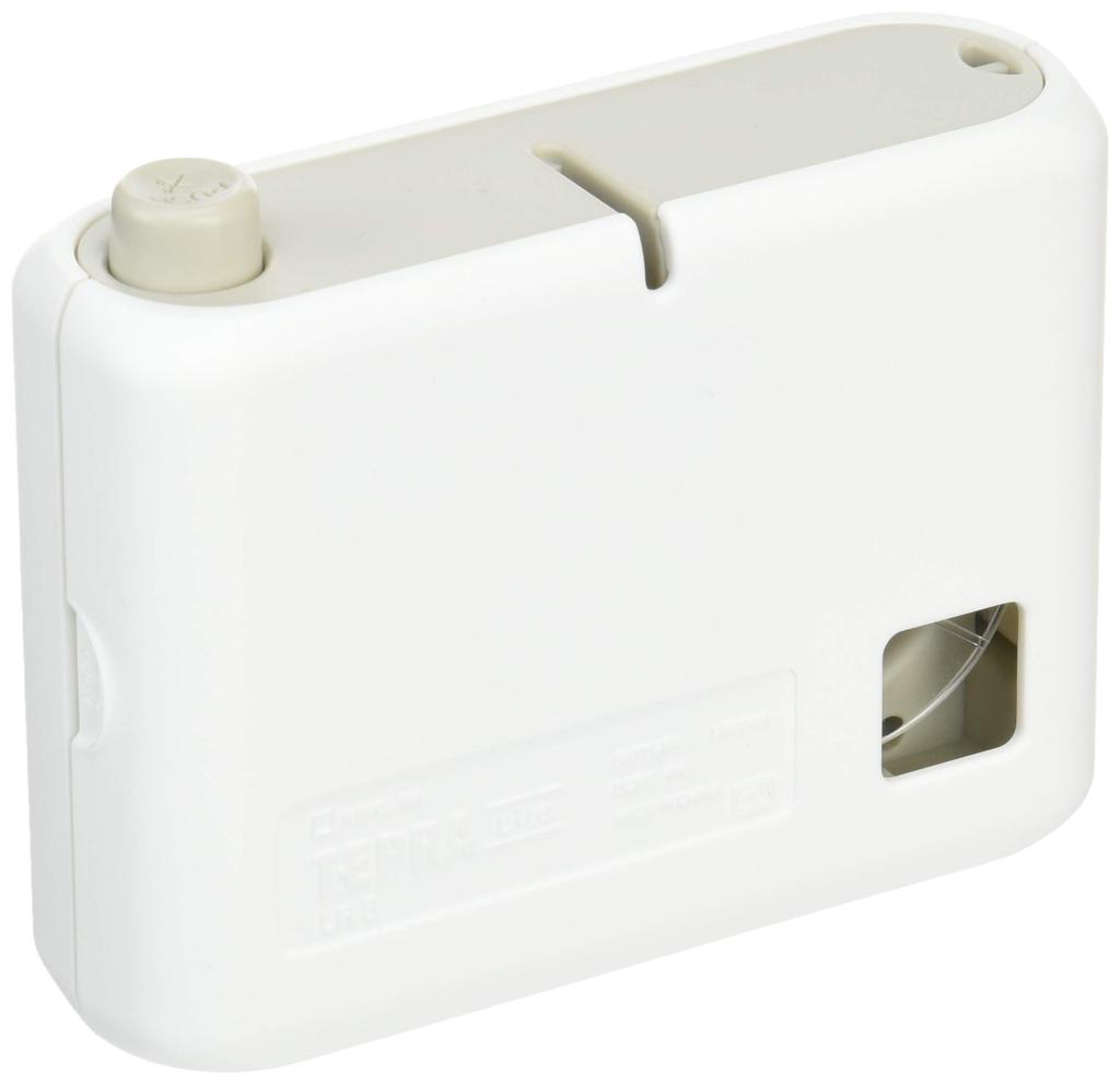 King Jim Tepra Lite LR5 Label Light Gray Printer,