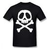 Cool Black TShirt Space Pirate Captain Harlock Arcadia Kei Yuki Anime Homme T-Shirts Tee Pure Cotton Oversize Short Sleeve