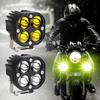 Hot Motorcycle Spotlights 3 Inch Car DRL 50000LM LED Work Spot Light 4x4 Offroad RGB Strobe Fog Lamp Automotive Accessories