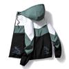 Spring and Autumn Jacket All Match Slim Baseball Jacket Casual Hooded Zipper Thin Jacket Outdoor Sports Jacket